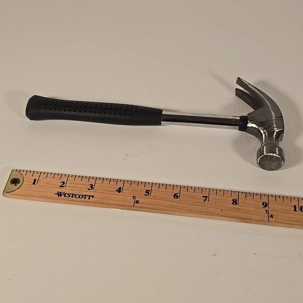 Drop Forged 10oz Claw‎ Hammer Handle Smooth Face Handle Grip